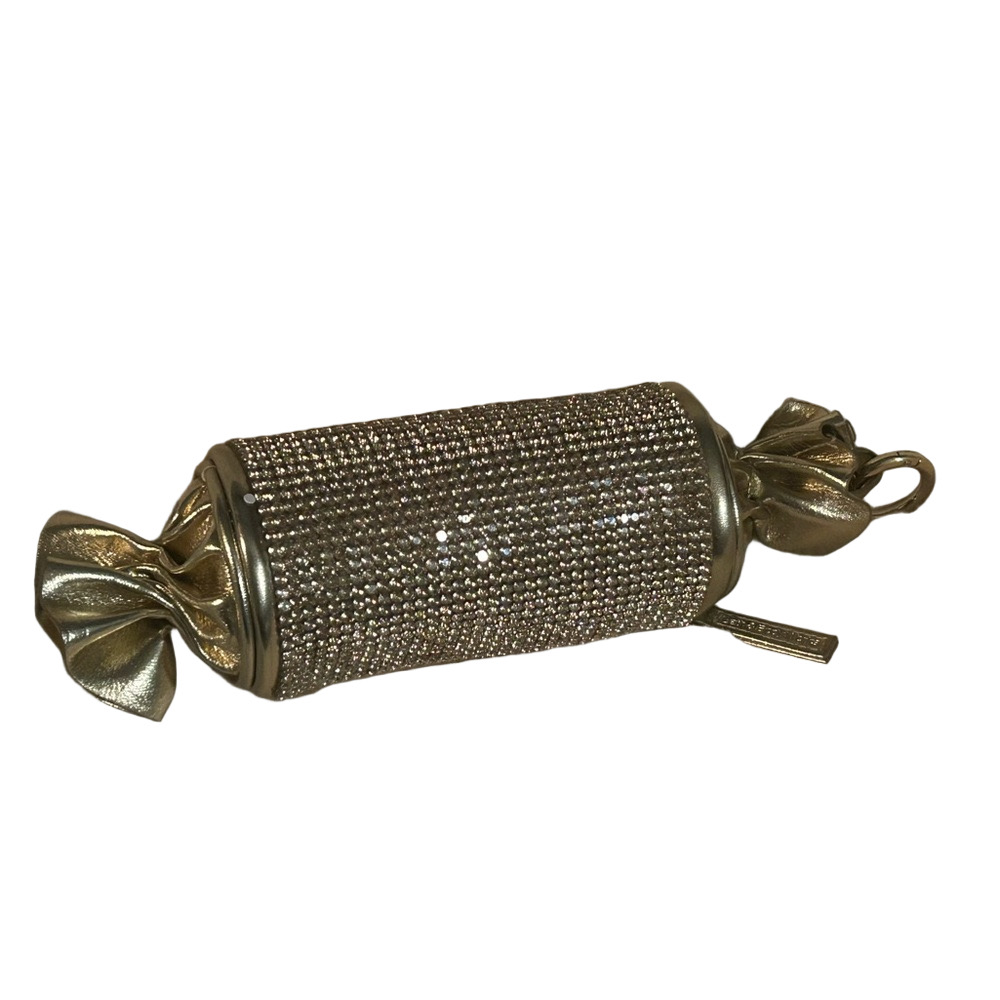 Sparkling Gold Clutch or Keychain